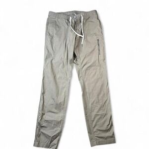 Vuori Pants Mens Large Green Technical Climber Performance Stretch Woven V442